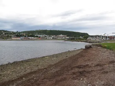 Baie de Gaspé et vue vers le centre-ville de Gaspé, Gaspésie, Québec - panoramio (1)