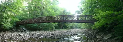 Bridge near Summit Lake entrance - panoramio