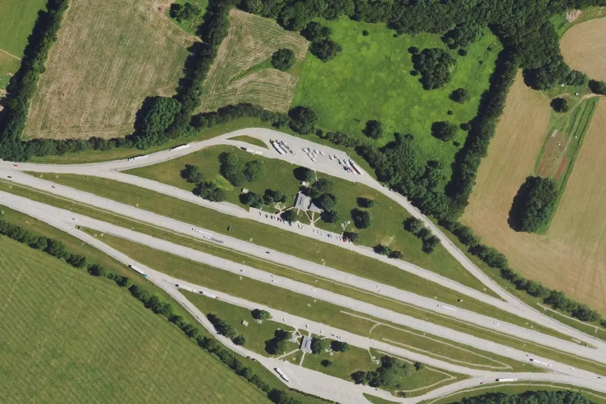 Aerial view