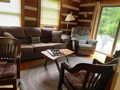 Stony Fork Cabin Living Room