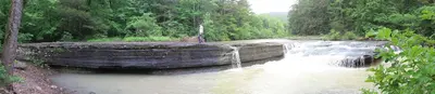 Haw Creek Falls, Ozark National Forest, Arkansas - panoramio