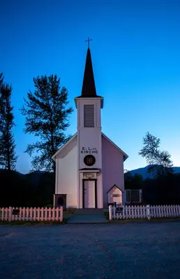 Elbe Evangelical Lutheran Church (front view)