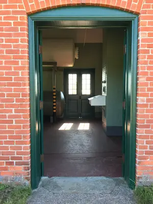 Doorway into the Fog Signal Building at Au Sable (50700935-b9b1-49c1-ae02-322f8fdd2552)