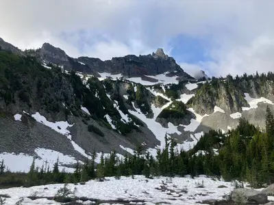 Unicorn Peak from Snow Lake