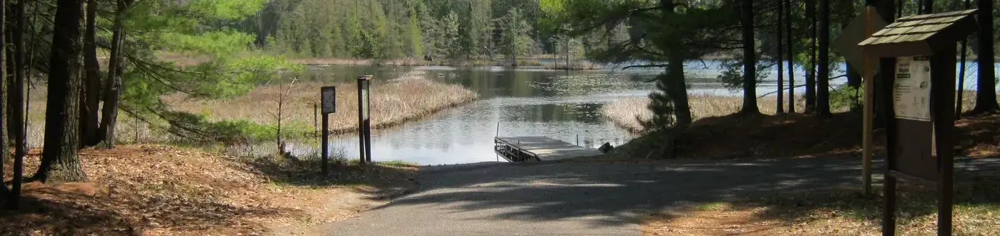 Boat Landing at Laurel Lake