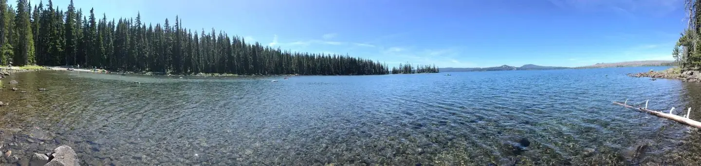 Waldo Lake near Islet Campground