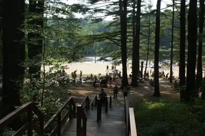 Buffumville Lake Park staircase