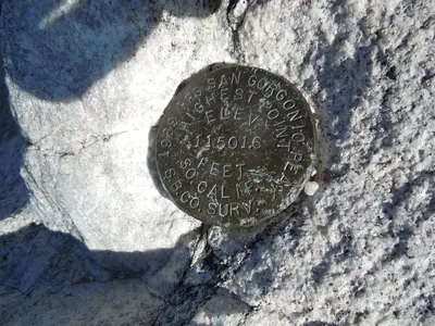 San Gorgonio Survey Marker
