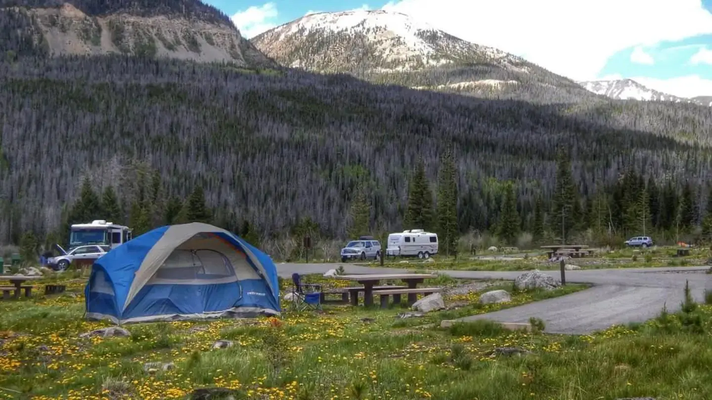 Tent at Timber Creek Campground