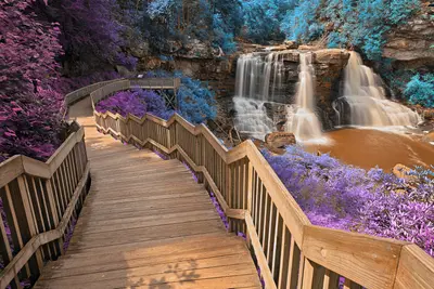 Blackwater Falls - Inca Summer HDR (19869840481)