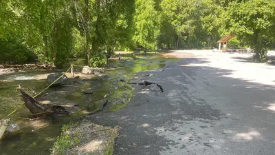 Flood damage in American Fork Canyon June 2023