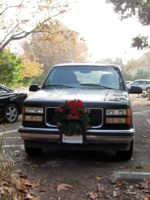 Christmas car