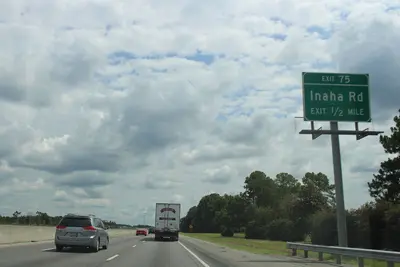 Georgia I75sb exit 75 .5 mile