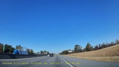 Georgia I75nb MM75.8 dashcam