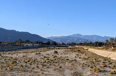 Whitewater River below Palm Springs Airport