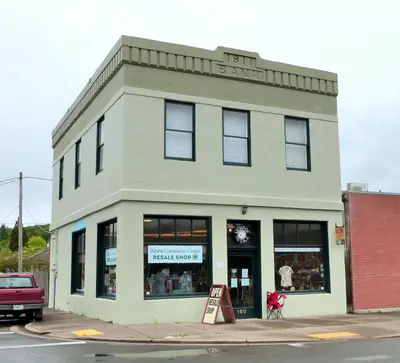 Monroe State Bank Building - Monroe Oregon