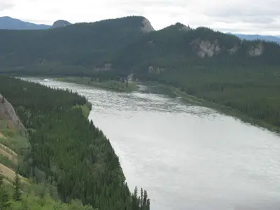 Yukon River near Carmacks, Yukon