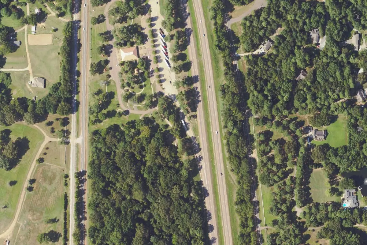 Aerial view