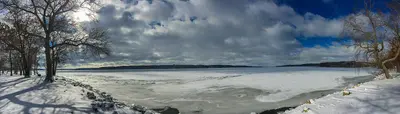 Grant River Recreation Area - Mississippi River in Winter, Wisconsin Minnesota (31063393604)
