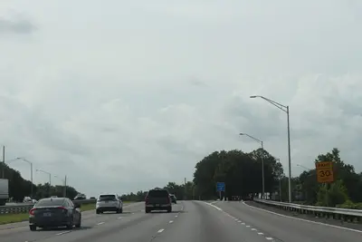 Florida I75nb Rest Area entrance