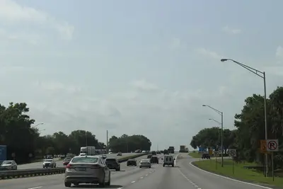 Florida I75sb Rest area 20172 exit lane