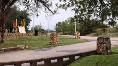 Comanche Trail Park Rock Work