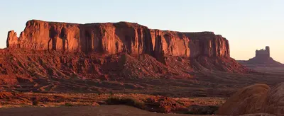 Sunrise at Monument Valley