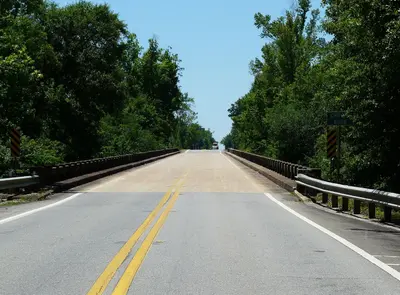 SB FL71 bridge over Chipola River, Scotts Ferry, Florida