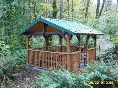 Whittaker Creek picnic gazebo