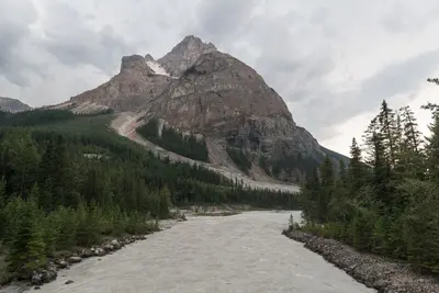 Mt. Stephen, north view from Yoho Valley Road 20240823 1