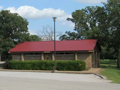Restroom and shower facility.
