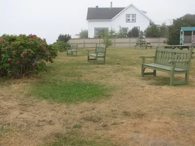 3 BANCS VOUS ATTENDENT EN BORDURE DU FLEUVE. (halte municipale Ste-Flavie) - panoramio
