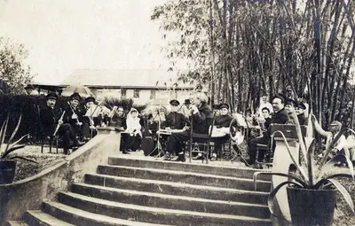 Koreshan band performing at Bamboo Landing in Estero, Florida (11418937714)