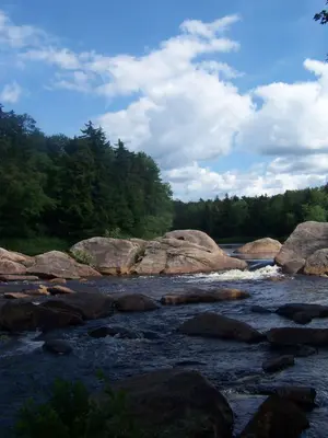 Whitewater at Falls South Branch Moose River