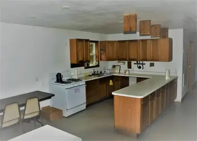Polk Camp Cabin Kitchen