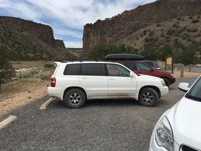 A view of Diablo Canyon from the visitors parking lot at Buckman Road in Santa Fe County, NM (2675628b-d94f-46df-be12-c26371e36a46)