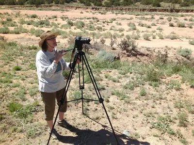 NTIR Staff captures photographs at Buckman Road and Diablo Canyon near Santa Fe, NM (acafd749-a289-48d8-925b-dc51c464740f)