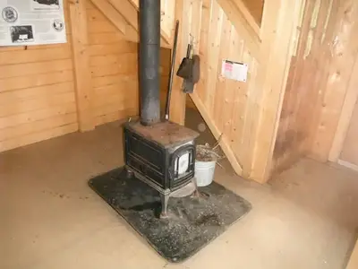 Fire place to supplement the propane heater