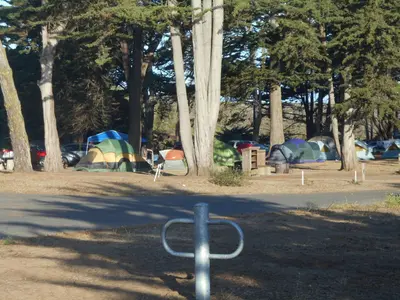 Looking to other part of campground from hiker biker site (21376421429)