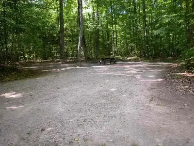 Pete's Lake Campground Site