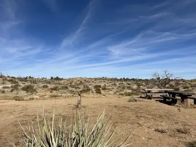 A photo of a Mid Hills Campsite