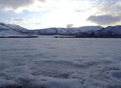 On the Frozen Lake - panoramio