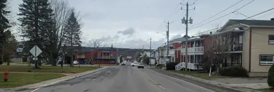Lachute (Québec)-Vue vers le nord de la rue Béthony-2023-11-10