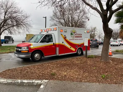 Patterson District Ambulance at Westley Rest Area