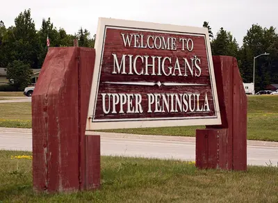 Upper peninsula welcome