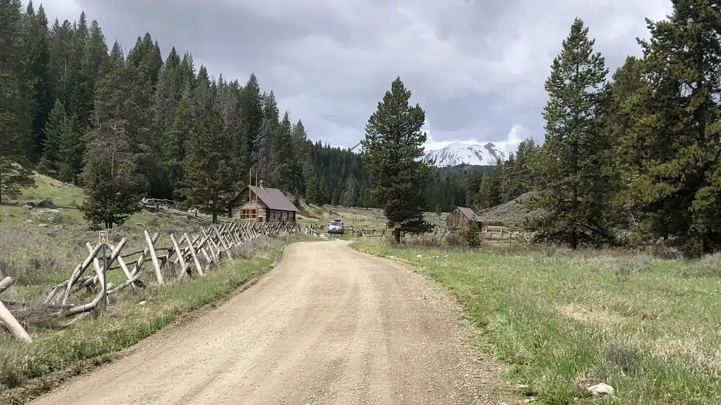 View of Eldridge Guard Station from road