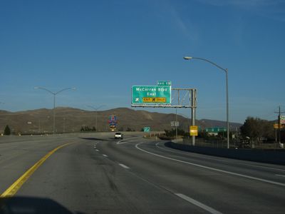 Exit 19 (McCarran Boulevard East) of the Interstate 80 in Nevada