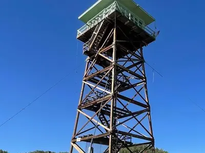 Tower from on the ground