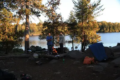 Alex and I (Dan) at the site we established - panoramio