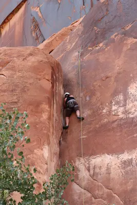 Rock Climbing Moab, Utah